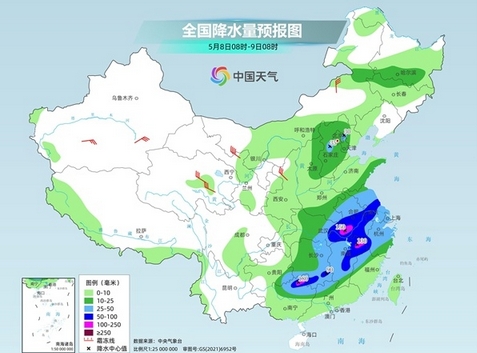 南方降雨进入核心影响时段 华北东北多地凉意加重