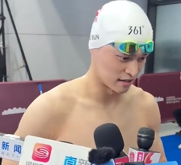孙杨回应400米自由泳成绩：开心背后，是坚持与热爱的力量